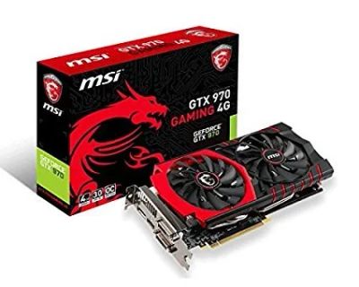 Лот: 13262659. Фото: 1. Видеокарта MSI GeForce GTX 970... Видеокарты