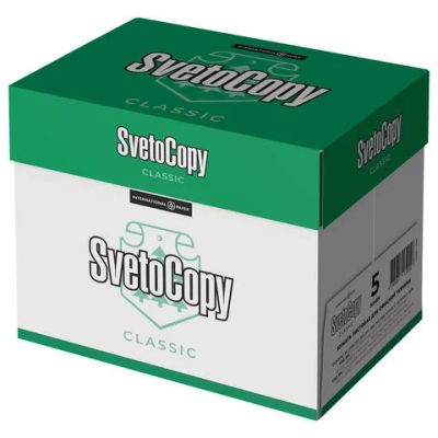 Лот: 18811694. Фото: 1. Бумага офисная БЕЛАЯ A4 SvetoCopy... Бумага