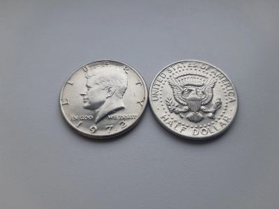 Лот: 17413120. Фото: 1. США 50 центов 1972 г ( Half dollar... Америка