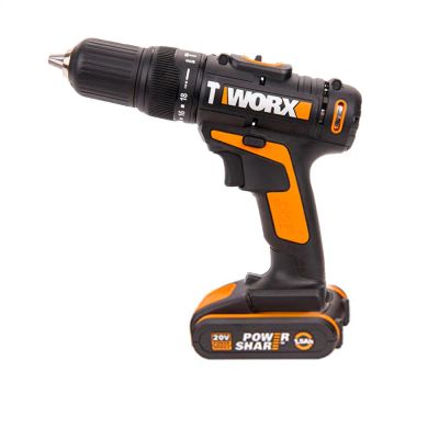 Лот: 24876753. Фото: 1. Дрель-шуруповерт ударная WORX... Электроинструмент