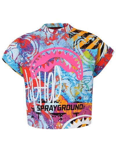 Лот: 22117265. Фото: 1. Футболка SPRAYGROUND. Футболки, поло, топы, лонгсливы