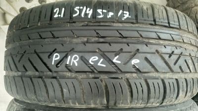 Лот: 16721025. Фото: 1. 215/45 R17 Pirelli одно. Шины
