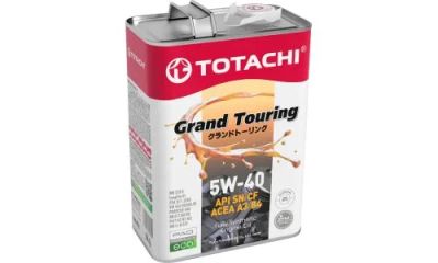 Лот: 20073349. Фото: 1. TOTACHI Grand Touring 5w40 SN... Масла, жидкости