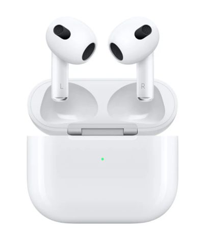 Лот: 18208347. Фото: 1. Наушники Apple AirPods 3 (MME73... Наушники, гарнитуры