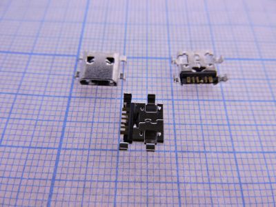 Лот: 12287319. Фото: 1. Системный разъём №053 micro-USB... Разъёмы
