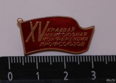 Лот: 9392951. Фото: 1. Нечастый знак: 15-я Краевая межсоюзная... Сувенирные