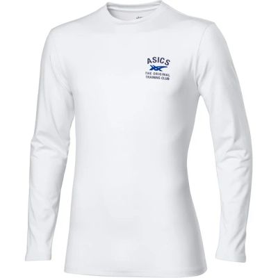 Лот: 12641904. Фото: 1. Джемпер ASICS LS LOGO TEE, 110586. Легкие куртки, толстовки