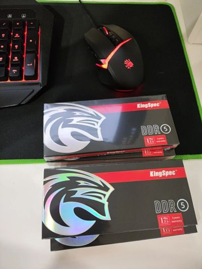 Лот: 24955488. Фото: 1. 32Gb (2x16Gb) DDR5 Kingspec KS4800D5P11016G... Оперативная память
