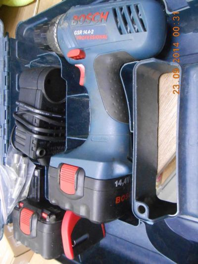 Лот: 4549793. Фото: 1. Продам шуруповерт Bosch GSR 14... Электроинструмент