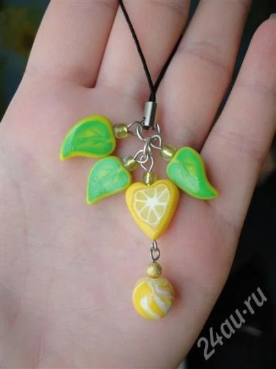 Лот: 507533. Фото: 1. Авторская работа,брелок"Сочный... Другое (ювелирные изделия, бижутерия, часы)