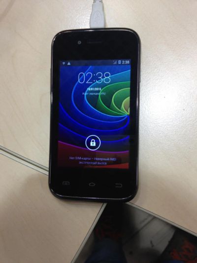 Лот: 7249141. Фото: 1. Смартфон MicroMax Bolt D200 Grey... Смартфоны