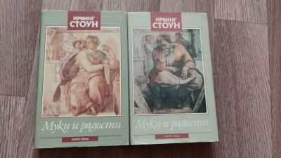 Лот: 25849503. Фото: 1. Ирвинг Стоун "Муки и радости... Художественная