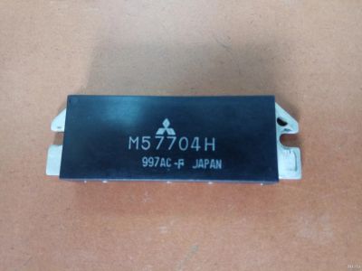 Лот: 15748635. Фото: 1. Модуль усилителя M57704H Mitsubishi. Микроконтроллеры