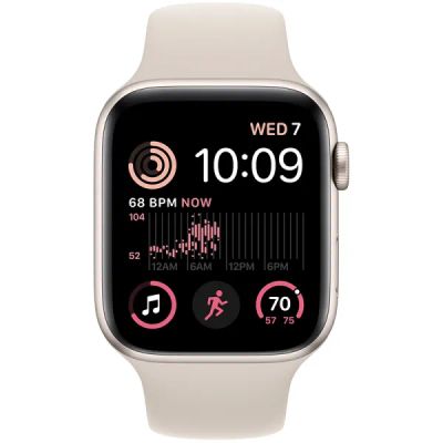 Лот: 22220956. Фото: 1. Умные часы Apple Watch SE2, 44... Смарт-часы, фитнес-браслеты, аксессуары