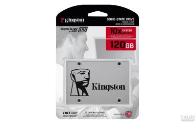 Лот: 8333898. Фото: 1. SSD 120Gb Kingston UV400 Sata... SSD-накопители