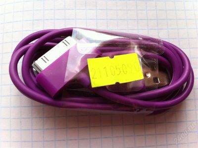 Лот: 1659508. Фото: 1. USB кабель на iPhone/iPad/iPod... Дата-кабели, переходники