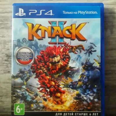 Лот: 15686633. Фото: 1. Knack 2 на ps4. Игры для консолей