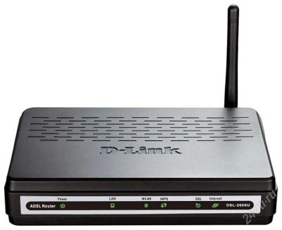 Лот: 2471487. Фото: 1. dlink dsl-2600u. WiFi, Bluetooth адаптеры
