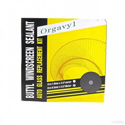Лот: 25393396. Фото: 1. Герметик для фар Orgavy 1 (черный... Клеи, герметики, пена монтажная, клейкие ленты
