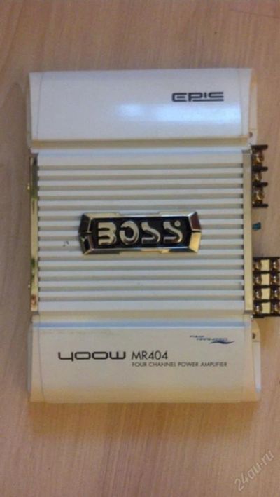 Лот: 9669643. Фото: 1. Усилитель Boss Audio MR-404 см... Усилители, эквалайзеры