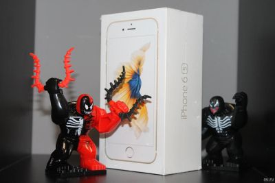 Лот: 13737310. Фото: 1. Apple iPhone 6S 32Gb Gold (Айфон... Смартфоны