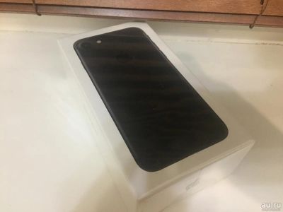 Лот: 9050781. Фото: 1. iPhone 7, Black, 128GB Запечатанный. Смартфоны