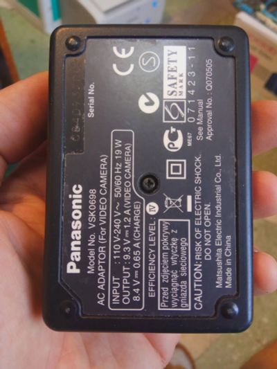 Лот: 11982078. Фото: 1. зарядное устройство для Panasonic... Зарядные устройства, блоки питания для бытовой техники