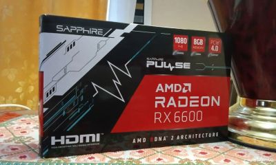 Лот: 24888763. Фото: 1. Видеокарта Sapphire AMD RX 6600... Видеокарты