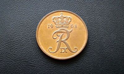 Лот: 11758445. Фото: 1. 5 оре. Фредерик-9. Дания ( Монета... Европа