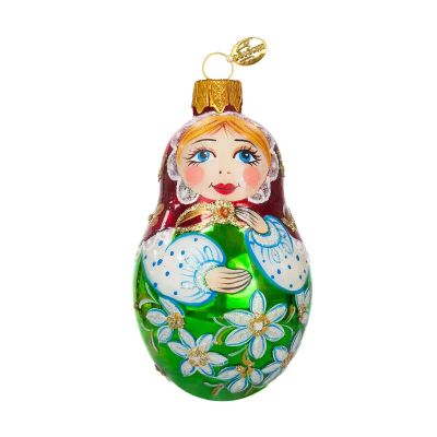 Лот: 25735028. Фото: 1. Елочное украшение Коломеев Расписная... Гирлянды, шарики, новогодние аксессуары