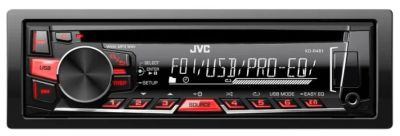 Лот: 8138785. Фото: 1. Автомагнитола JVC KD-R461EY новое... Автомагнитолы