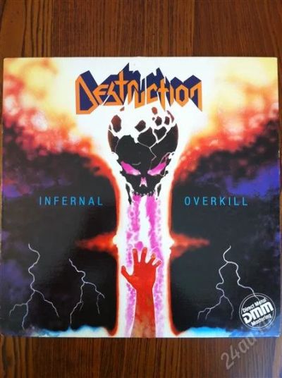 Лот: 876348. Фото: 1. DESTRUCTION "INFERNAL OVERKILL... Аудиозаписи