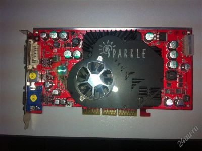 Лот: 1835150. Фото: 1. Видеокарта Sparkle GeForce FX5900XT... Видеокарты