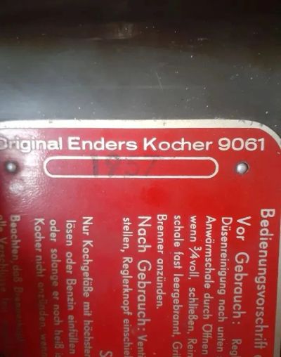 Лот: 21130789. Фото: 1. Примус Enders 9061. Портативные газовые плиты и горелки