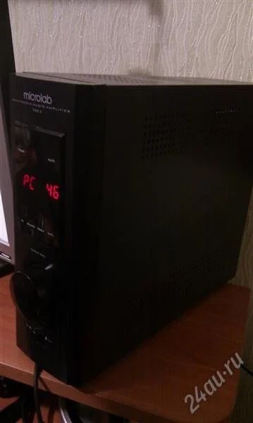 Лот: 2453595. Фото: 1. MICROLAB multimedia audio amplifer... Усилители, эквалайзеры