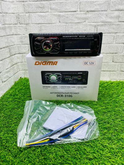 Лот: 20284361. Фото: 1. Автомагнитола digma dcr 310g... Автомагнитолы