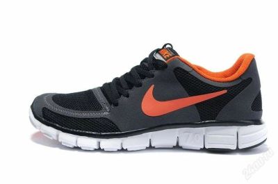 Лот: 1186683. Фото: 1. Nike 7.0 Черно-Оранжевые. Кеды, кроссовки, слипоны