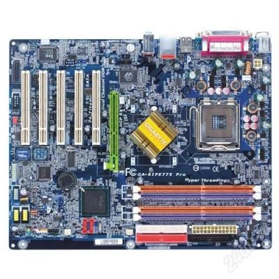 Лот: 1994995. Фото: 1. GIGABYTE GA-8IPE775 Pro. Материнские платы