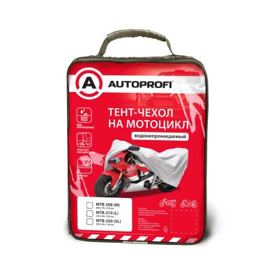 Лот: 24551202. Фото: 1. Тент-чехол на мотоцикл AutoProfi... Тенты
