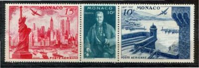 Лот: 25858007. Фото: 1. Монако 1947_В6. Марки