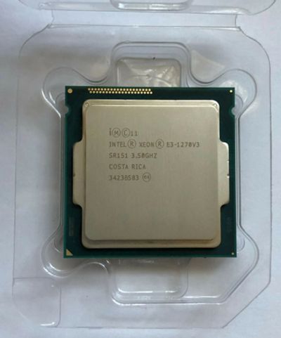 Лот: 20319214. Фото: 1. Процессор Intel Xeon E3-1270 V3... Процессоры
