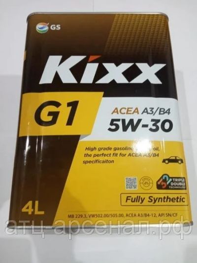 Лот: 16256952. Фото: 1. KIXX G1 5W30 SN\CF 4л. синтетика. Масла, жидкости