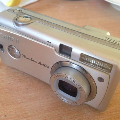 Лот: 8230673. Фото: 1. Canon A400 PowerShot. Цифровые компактные