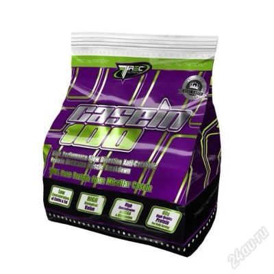 Лот: 2611946. Фото: 1. Протеин Casein 100 1800 гр. Trek... Спортивное питание, витамины
