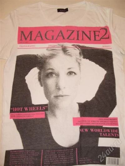 Лот: 2241069. Фото: 1. Футболка ZARA,размер L. Футболки, поло