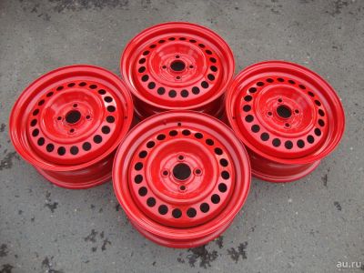 Лот: 8056598. Фото: 1. Новый комплект штампованных дисков... Диски