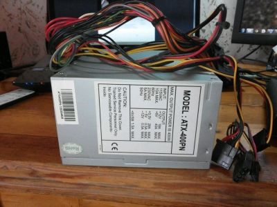 Лот: 4609733. Фото: 1. Блок питания ATX-400N 400W. Корпуса, блоки питания