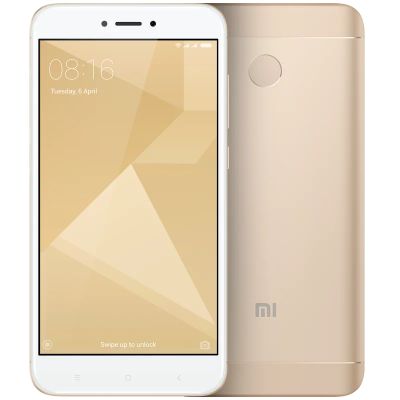 Лот: 17090450. Фото: 1. Xiaomi Redmi 4X 16Gb/2Gb ЗОЛоТО... Смартфоны