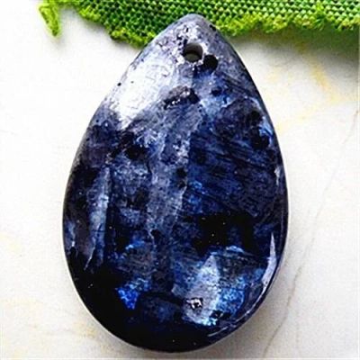 Лот: 10734296. Фото: 1. L12846 30x20x7mm Larvikite. Драгоценные и поделочные камни