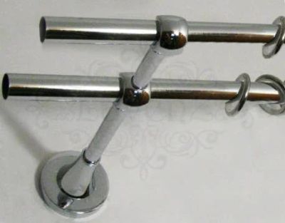 Лот: 4449273. Фото: 1. карниз кованный 180см Серебро. Шторы, тюль
